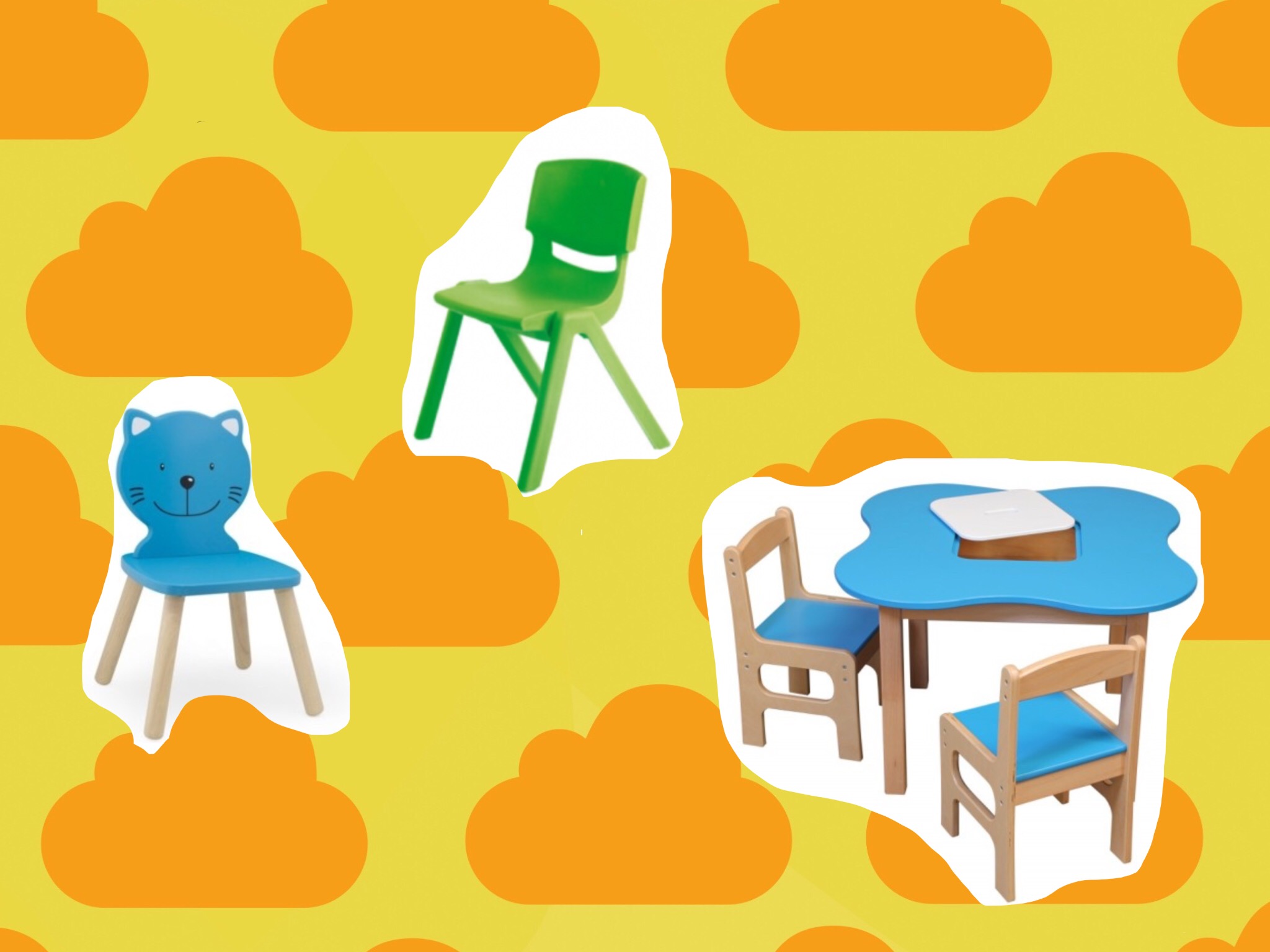 Tafelset voor kinderen GALAXIE A Little Lovely Company - zwart, Verzorging