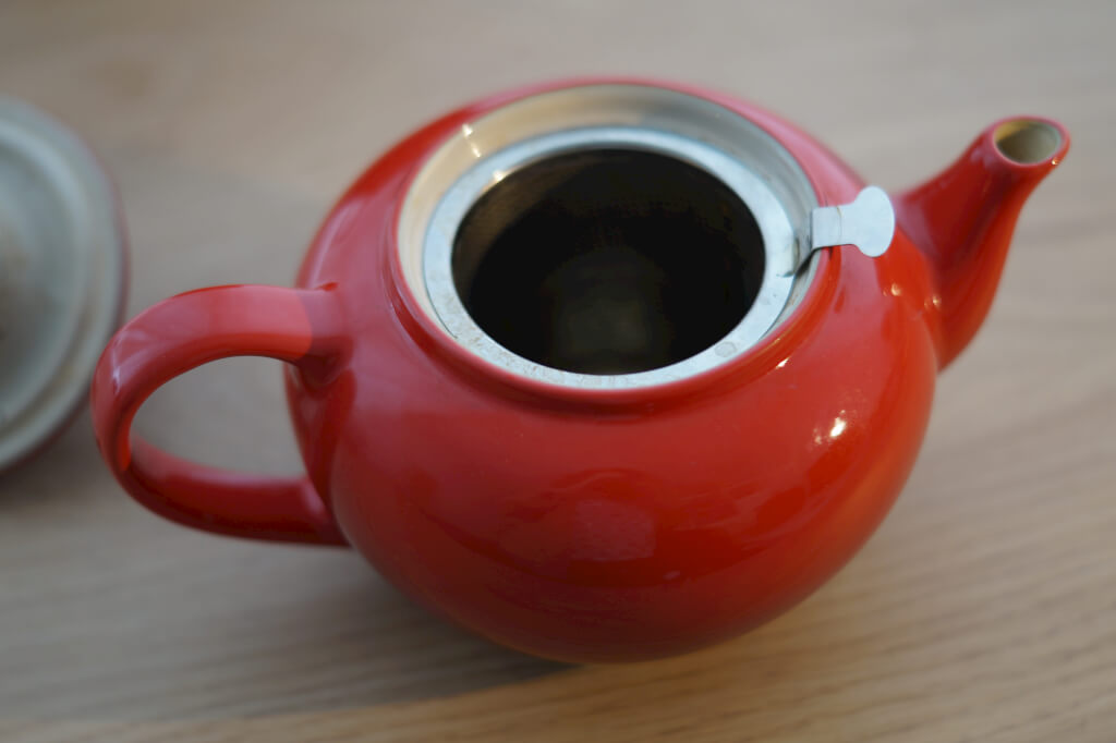 Theepotje met filter