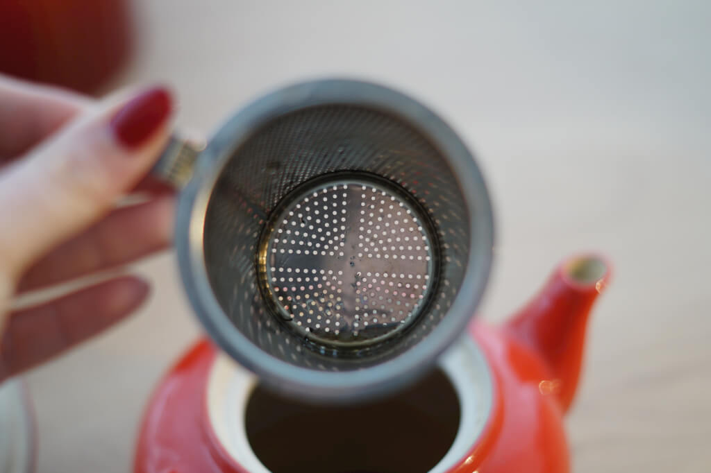 Theepotje met filter los