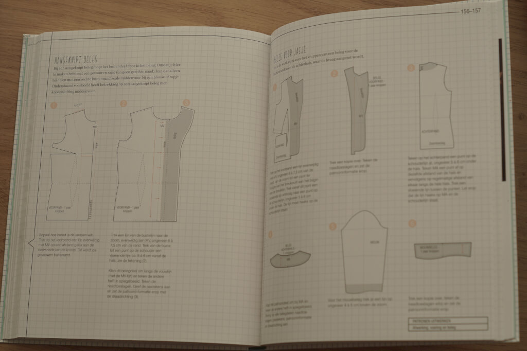 Het patroontekenboek inkijken